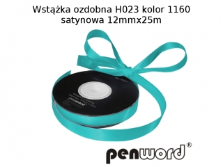 WSTKA OZDOBNA H023 KOL. 1160 SATYNOWA 12mmx25m [opakowanie=5szt]