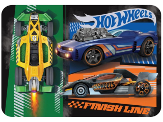 Podk�ad dwustronny laminowany A3 HOT WHEELS [opakowanie=10szt]