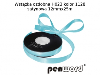 WSTKA OZDOBNA H023 KOL. 1128 SATYNOWA 12mmx25m [opakowanie=5szt]