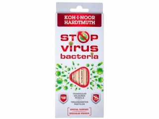 KIN KREDKI 3182N STOP VIRUS BACTERIA 12 KOL. NATUR