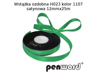 WSTKA OZDOBNA H023 KOL. 1107 SATYNOWA 12mmx25m [opakowanie=5szt]