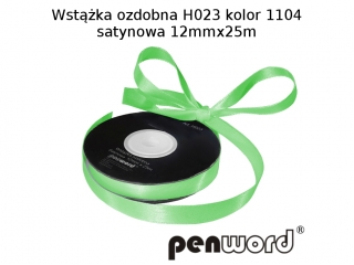 WST��KA OZDOBNA H023 KOL. 1104 SATYNOWA 12mmx25m [opakowanie=5szt]