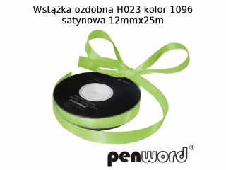 WST��KA OZDOBNA H023 KOL. 1096 SATYNOWA 12mmx25m [opakowanie=5szt]