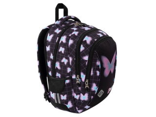 Plecak 3-komorowy 15 BP26 PASTEL BUTTERFLY