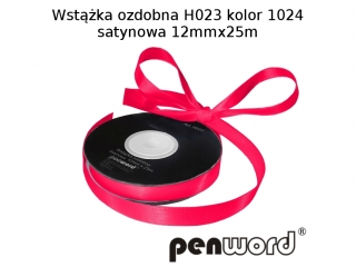 WSTKA OZDOBNA H023 KOL. 1024 SATYNOWA 12mmx25m [opakowanie=5szt]