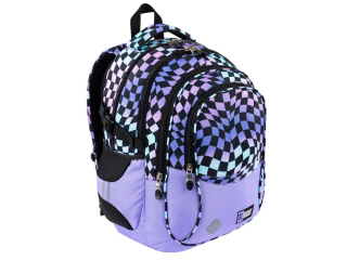 Plecak 4 komorowy 17" BP1 WEAVY CHESSBOARD