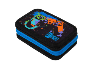 Pi�rnik szkolny potr�jny z wyposa�eniem PC5 GAME CONTROLLER SPLASH