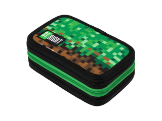 Piórnik szkolny potrójny z wyposażeniem PC5 GAME ZONE