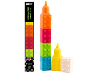 Zakrelacze Pixi Blox, 5 kolorw fluo, Happy Color