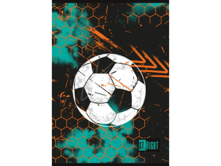 Zeszyt A4 32 kartki krata ok�adka laminowana 70 g/m2 FOOTBALL ENERGY [opakowanie=15szt]
