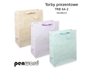 TORBY PREZENTOWE TRB 64-2 32x26x12 [opakowanie=12szt]