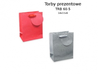 TORBY PREZENTOWE TRB 60-5 14x11x6 [opakowanie=12szt]
