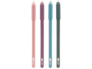 D�ugopis wymazywalny, Morandi, 0.5mm, niebieski, display  36 szt., Happy Color