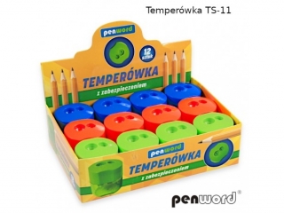 TEMPERWKA TS-11 PODWJNA Z ZABEZPIECZENIEM I POJEMNIKIEM [opakowanie=12szt](SZPSH)