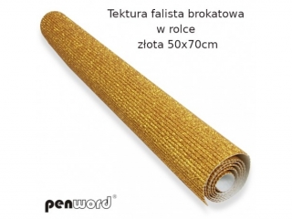 TEKTURA FAL. BROKAT. W ROLCE ZŁOTA PAKIET