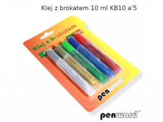KLEJ Z BROKATEM 10ml KB10 a5 (SZPSH)