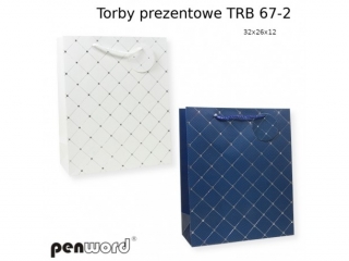 TORBY PREZENTOWE TRB 67-2 32x26x12 (opakowanie=12szt)