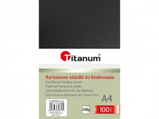 KARTON CHROMOLUX 100SZT CZARNY