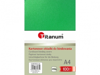 KARTON CHROMOLUX 100SZT ZIELON