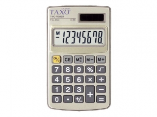 KALKULATOR TAXO TG-350 SREBRNY