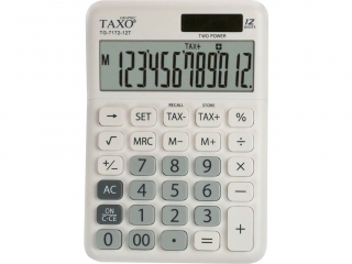 KALKULATOR TAXO TG7172-12T BIA