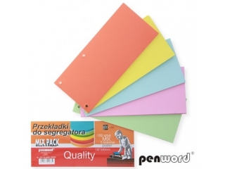 PRZEKŁADKI DO SEG.MIX PASTEL DC105-5MIX-100