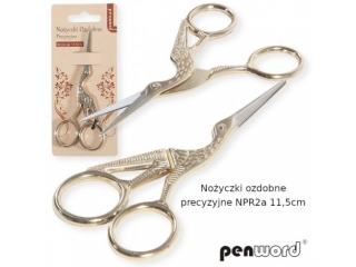 NOŻYCZKI OZDOBNE PRECYZYJNE NPR2a 11, 5cm
