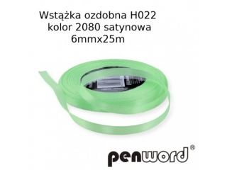 WSTKA OZDOBNA H022 KOL. 2080 SATYNOWA 6mmx25m