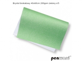 BRYSTOL BROKAT 40x60cm 200gsm ZIELONY a5
