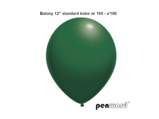 BALONY 12" STANDARD KOLOR NR 165 - a100