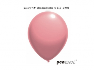 BALONY 12" STANDARD KOLOR NR 045 - a100