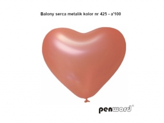 BALONY SERCA METALIK KOLOR NR 425 - a100