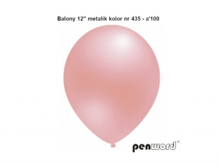 BALONY 12" METALIK KOLOR NR 435 - a100