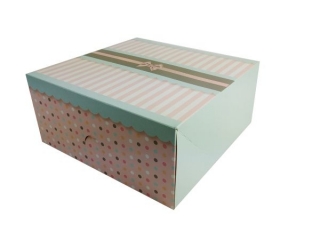 PUDEKO 230 x 230 x 105 mm / 5 szt. - PASKI OPAKOWANIE DO CIASTA (opakowanie=szt)