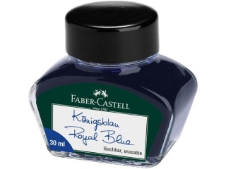 ATRAMENT NIEBIESKI WYMAZYWALNY 30ml FABER-CASTELL