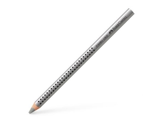 KREDKA JUMBO GRIP 82 SREBRNA FABER-CASTELL [opakowanie=12szt]
