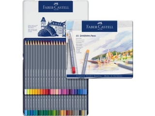 KREDKI AKWARELOWE GOLDFABER AQUA 48 KOL. OPAK. METALOWE FABER-CASTELL