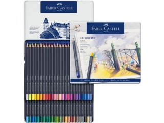 KREDKI GOLDFABER 48 KOL. OPAK. METALOWE FABER-CASTELL