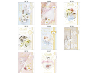 Laurka extra B6X 117x167 z kopert  POL-MAK Chrzest B6X_CHR_704 [opakowanie=25szt]