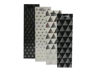 TOREBKA OZDOBNA PŁASKA BUTELKA / MAT 10, 5X36X10, 5CM TOREBK