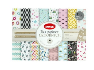 BLOK DO SCRAPBOOKINGU A4/32k. ZESTAWY KREATYWNE [opakowanie=10szt]