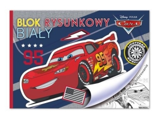 BLOK RYSUNKOWY BIAŁY A4/20k. z pierwszą stroną do kolorowani
