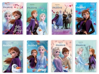 NOTES A7/30k. z poddrukiem FROZEN II [opakowanie=16szt]