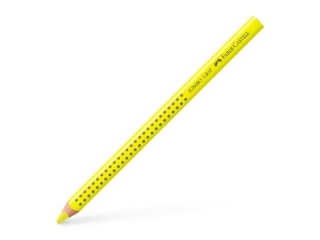 KREDKA JUMBO GRIP LIGHT YELLOW GLAZE FABER-CASTELL [opakowanie=12szt]