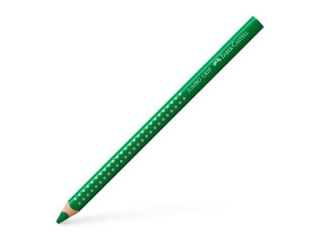 KREDKA JUMBO GRIP EMERALD GREEN FABER-CASTELL [opakowanie=12szt]