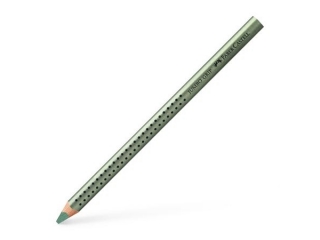 KREDKA JUMBO GRIP METALLIC GREEN FABER- CASTELL [opakowanie=12szt]