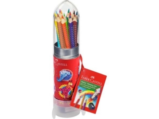 KREDKI GRIP 2001 15 KOL. OPAKOWANIE UPOM INKOWE RAKIETA FABER-CASTELL