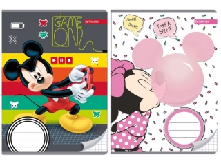 ZESZYT A5/16k. Kratka MINNIExMICKEY (opakowanie=20szt) NOWOŚ