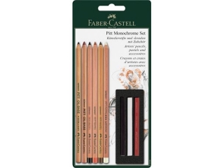 PITT MONOCHROME ZESTAW NA BLISTRZE FABER-CASTELL [opakowanie=10szt]