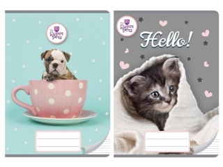 ZESZYT A5/32k. Linia THE SWEET PETS [opakowanie=10szt]